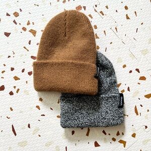 Slouch headwear baby beanie set